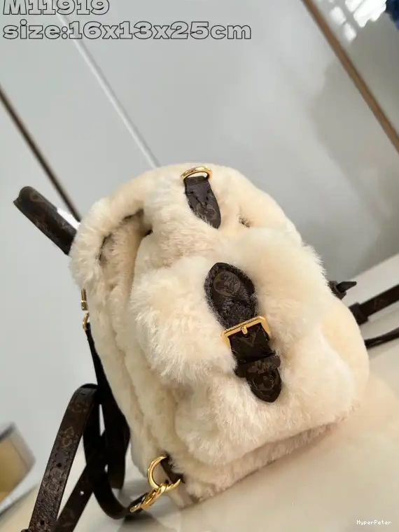 Louis Nano Backpack Vuitton Ski Teddy 0704